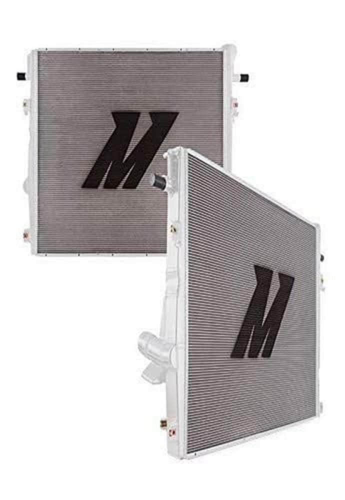 Mishimoto Performance Aluminum Radiator MMRAD-F2D-11V2, Compatible with Ford Powerstroke 6.7L, 2011-2016
