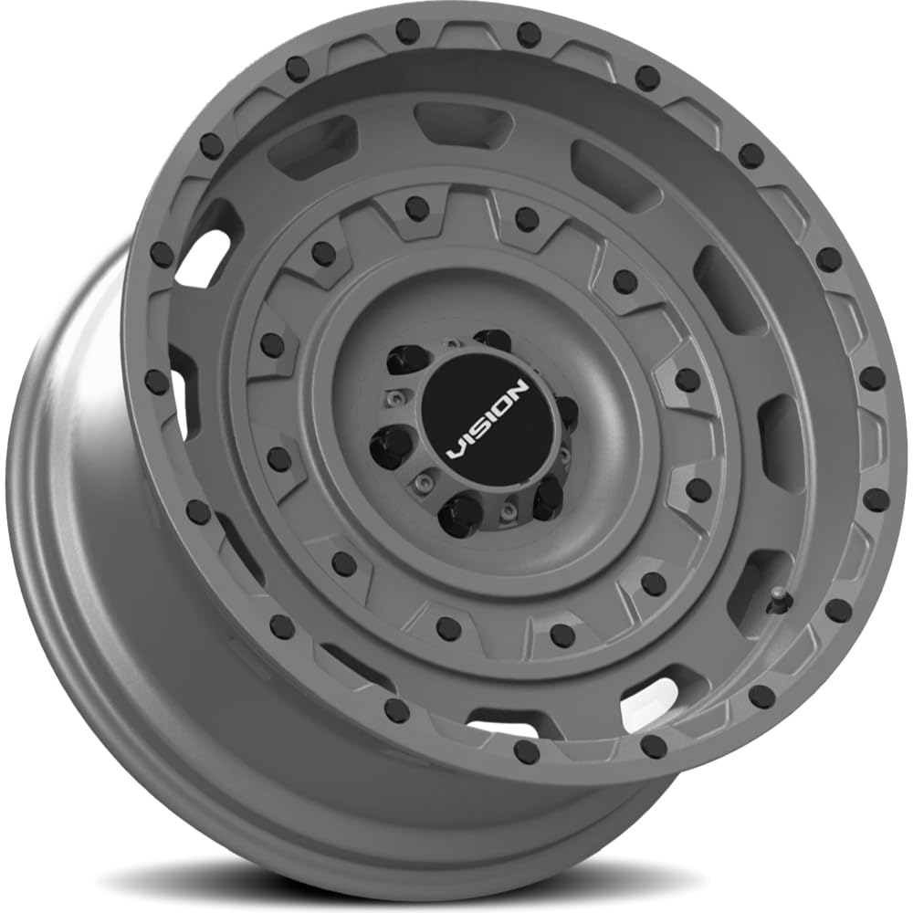 403 Tactical Vision 18x9.5 6x5.5" -18mm Gunmetal Wheel Rim 18" Inch