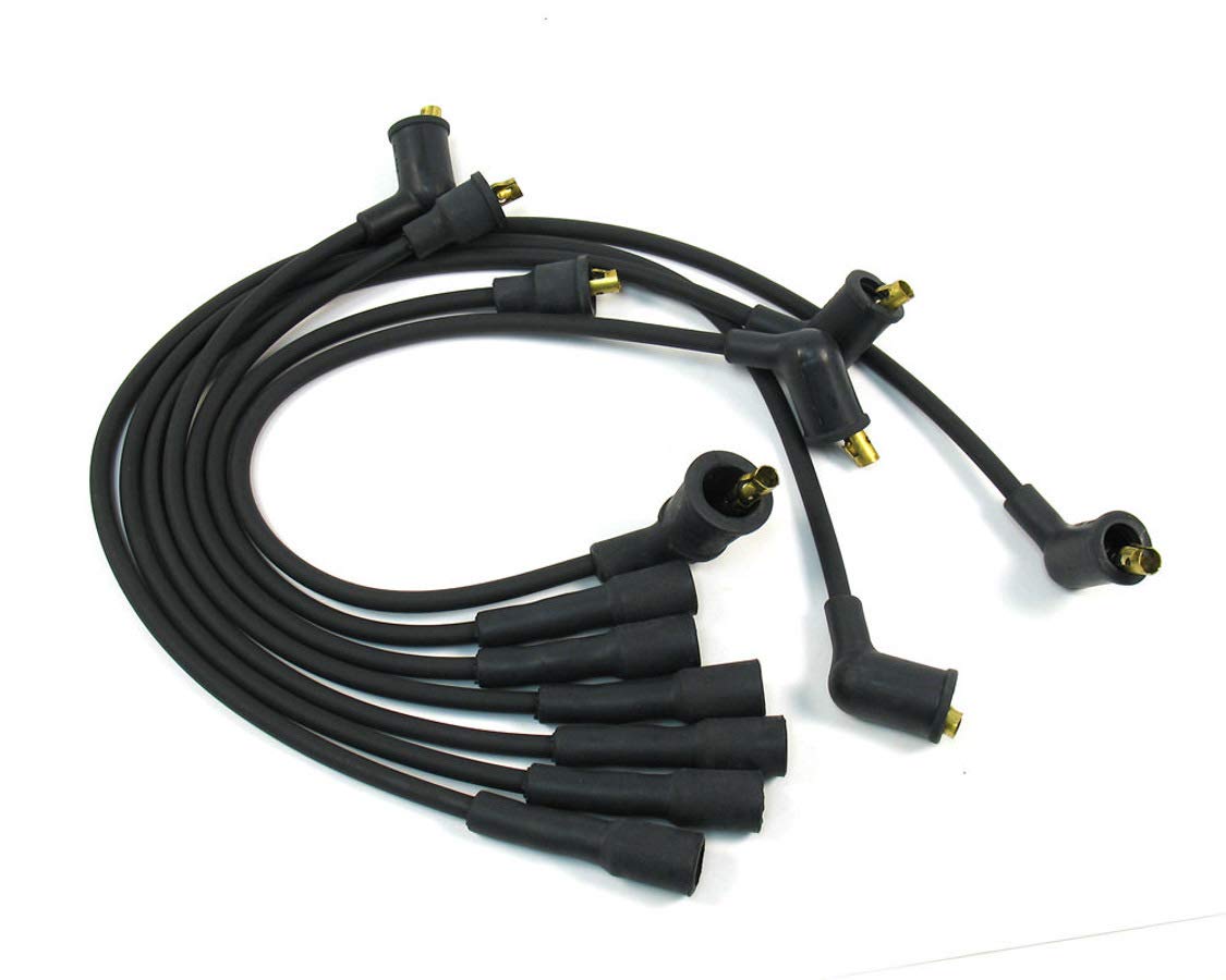 Flame-Thrower PerTronix 706101 7mm Spark Plug Wires Set, High Performance, Custom Fit, 6 Cylinder, Black