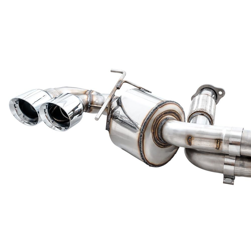 AWE Tuning Cat-Back Track Exhaust, Chrome Tips for 2020-2023 Corvette