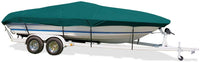 Semi-Custom Trailerite Boat Cover for Day Cruiser Boats with Inboard/Outboard Motor, Teal (18'5" - 19'4" CL x 89" B)
