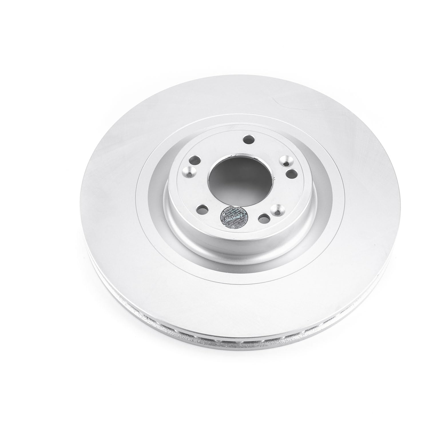 Power Stop JBR1537EVC Genuine Geomet Coated Front Brake Rotor For Hyundai Equus 2012-2016, Hyundai Genesis 2015-2016, Kia K900 2015-2017 [Model Specific]