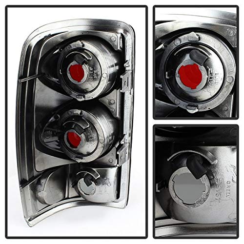 Auto Spyder 5077998 Euro Style Tail Lights Black/Smoked