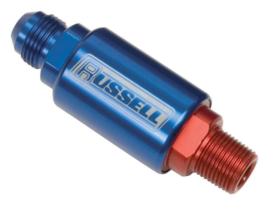 Competition Fuel Filter Edelbrock 650170, -8 X 3/8" Male Npt Anodized