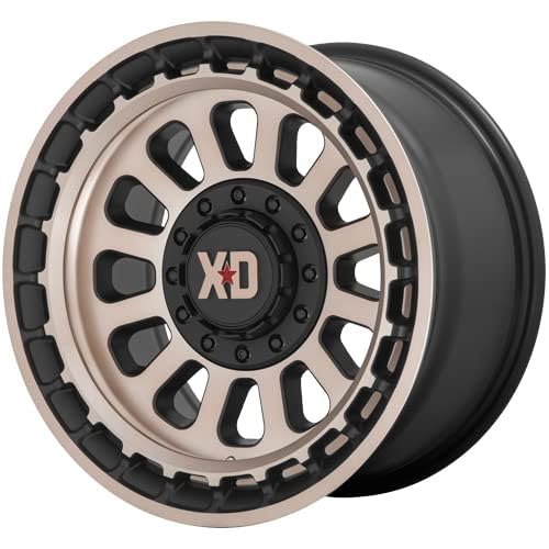 Xd856 Omega Satin Black with Bronze Tint XD Wheels Wheel Alloy Steel (17 x 9. inches /5 x 78 mm, -12 mm Offset)