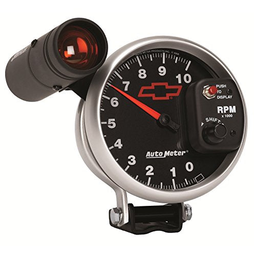 Auto Meter 5" 10000 RPM Shift-Lite Tachometer Gauge GM Performance Parts 3699-00406