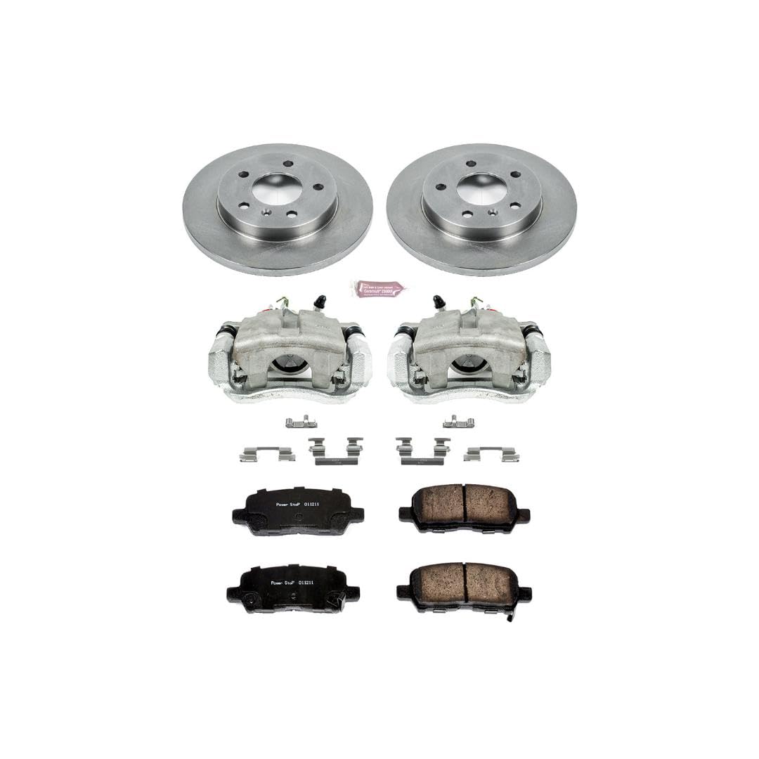 Power Stop KCOE1602A 1-Click OE Replacement Brake Kit with Calipers For Buick Allure, Buick LaCrosse, Chevrolet Impala, Chevrolet Impala Limited, Pontiac Grand Prix [Model Specific]