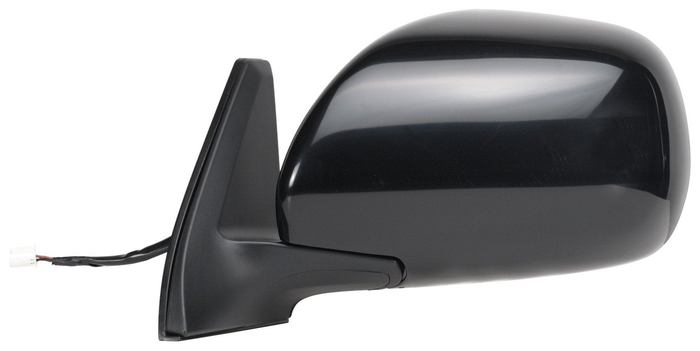 Mirror Driver Side for Toyota 4runner, Black, Foldaway, Heated Power