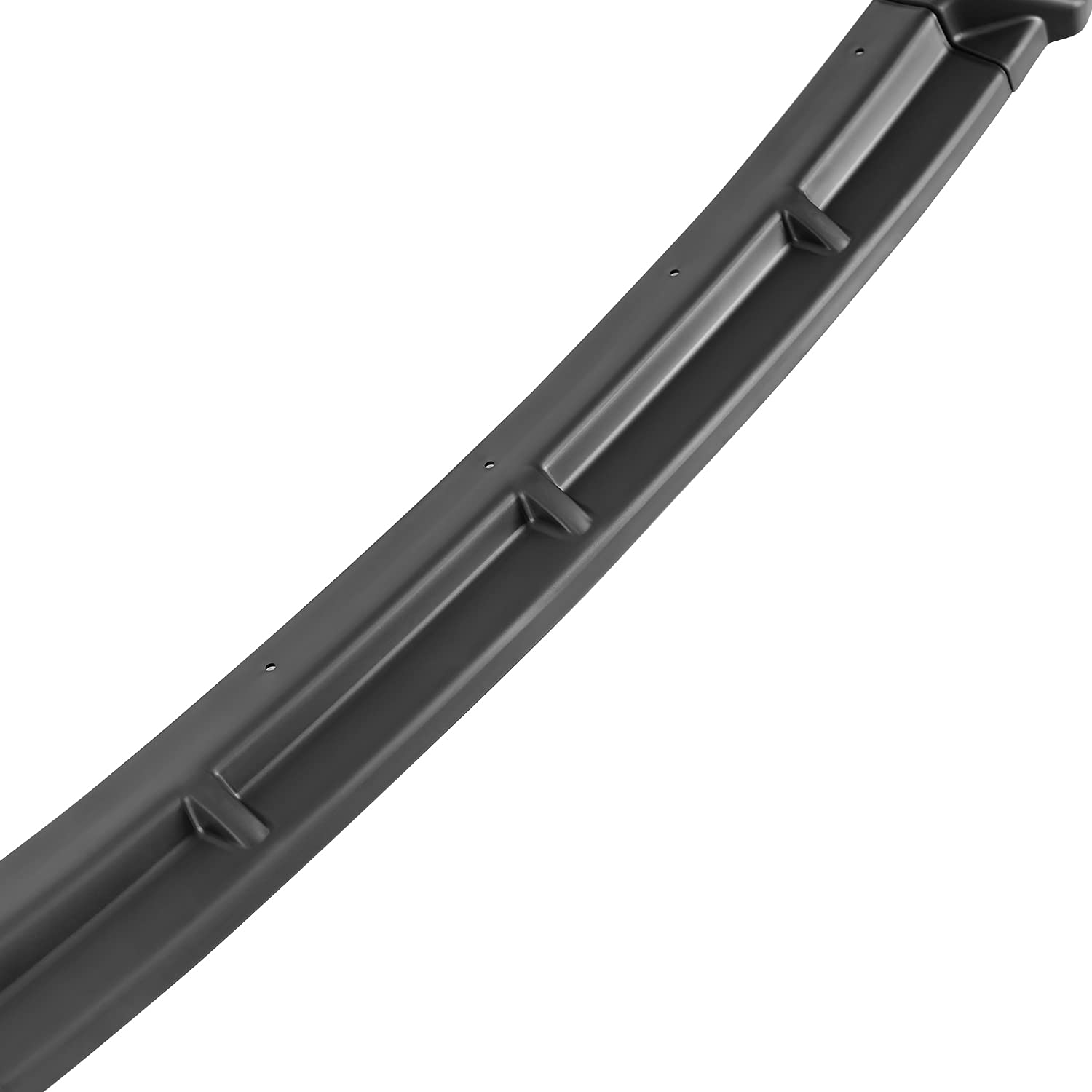Matte Black Spec-D Tuning Front Bumper Lip Spoiler Compatible with 2017-2021 Honda Civic Si Hatchback