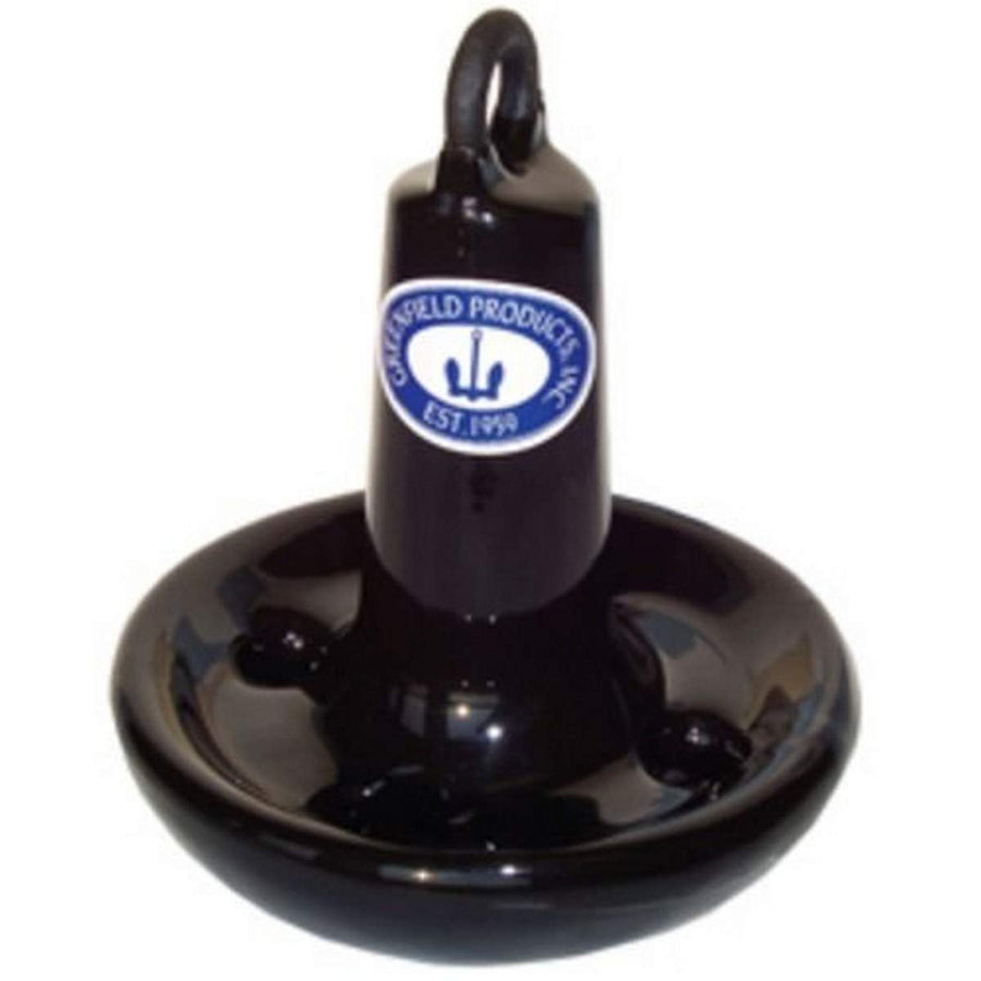 Marine Black Coated Greenfield Products 510B Mushroom Anchor - 10 Pound Capacity
