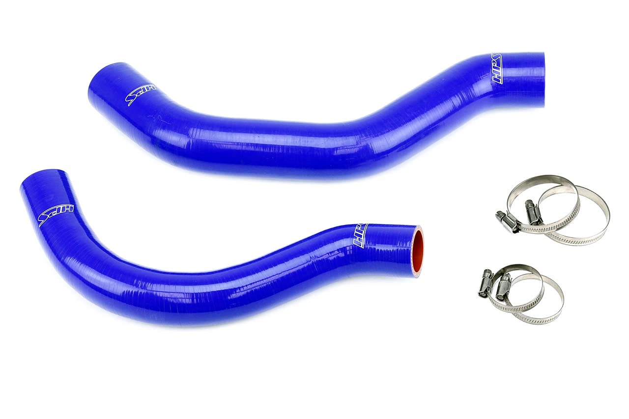 3-ply HPS Blue Reinforced Silicone Radiator Coolant Hose Kit 57-2001-BLUE
