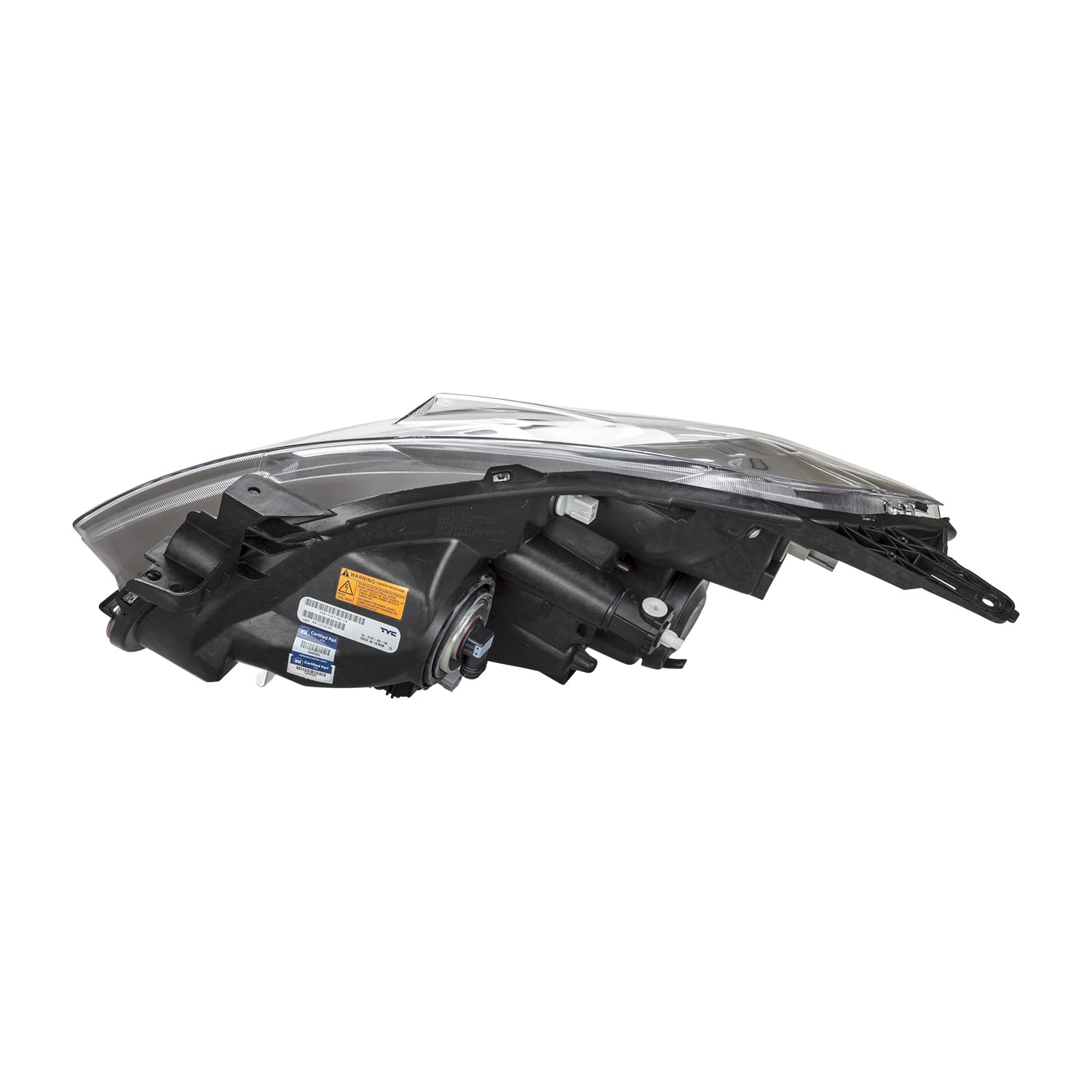 Right TYC Headlight Assembly Compatible with 2010-2012 Nissan Altima