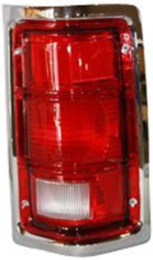 Right TYC Tail Light Assembly Compatible with 1988-1993 Dodge PU