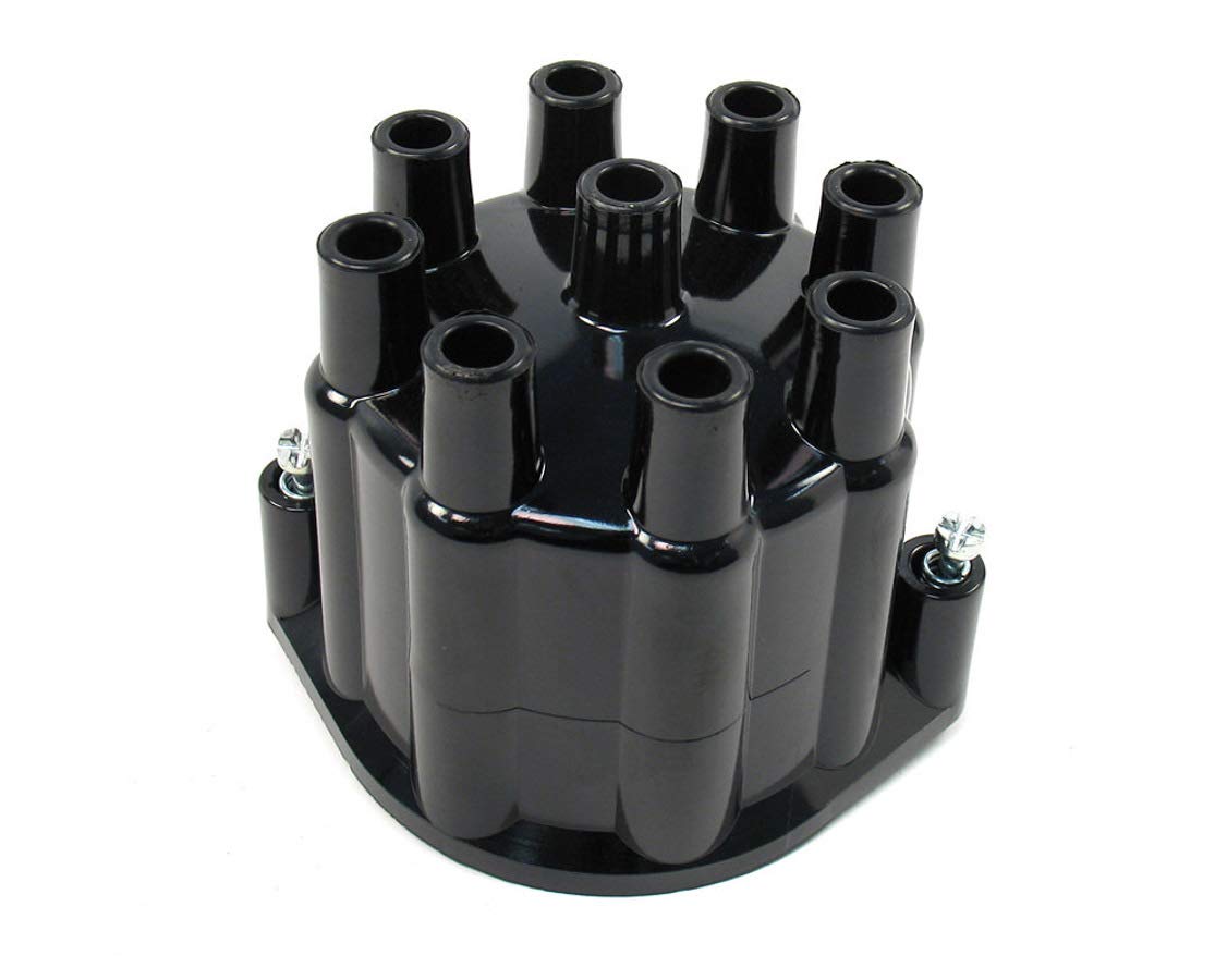 Black Cap Pertronix D650700 for Flame-Thrower Billet Distributor 8 Cylinder Engine