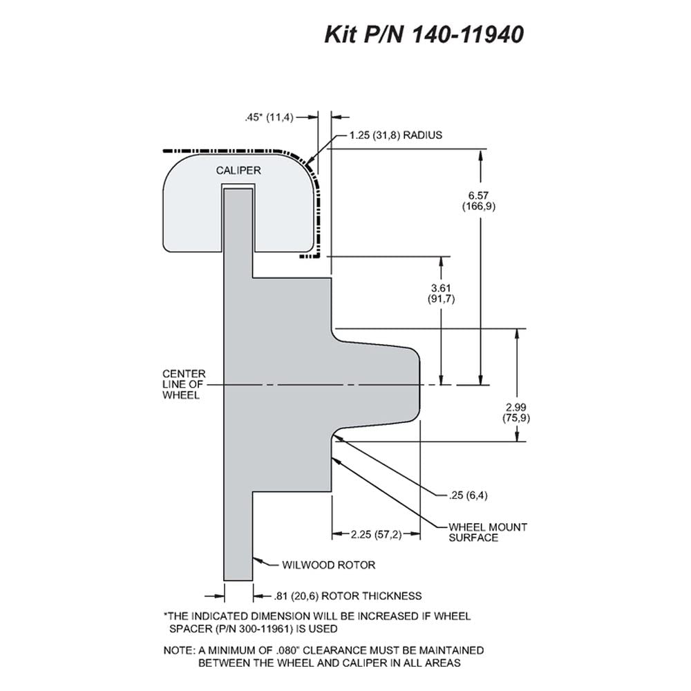 11.00" FDLI Front Kit