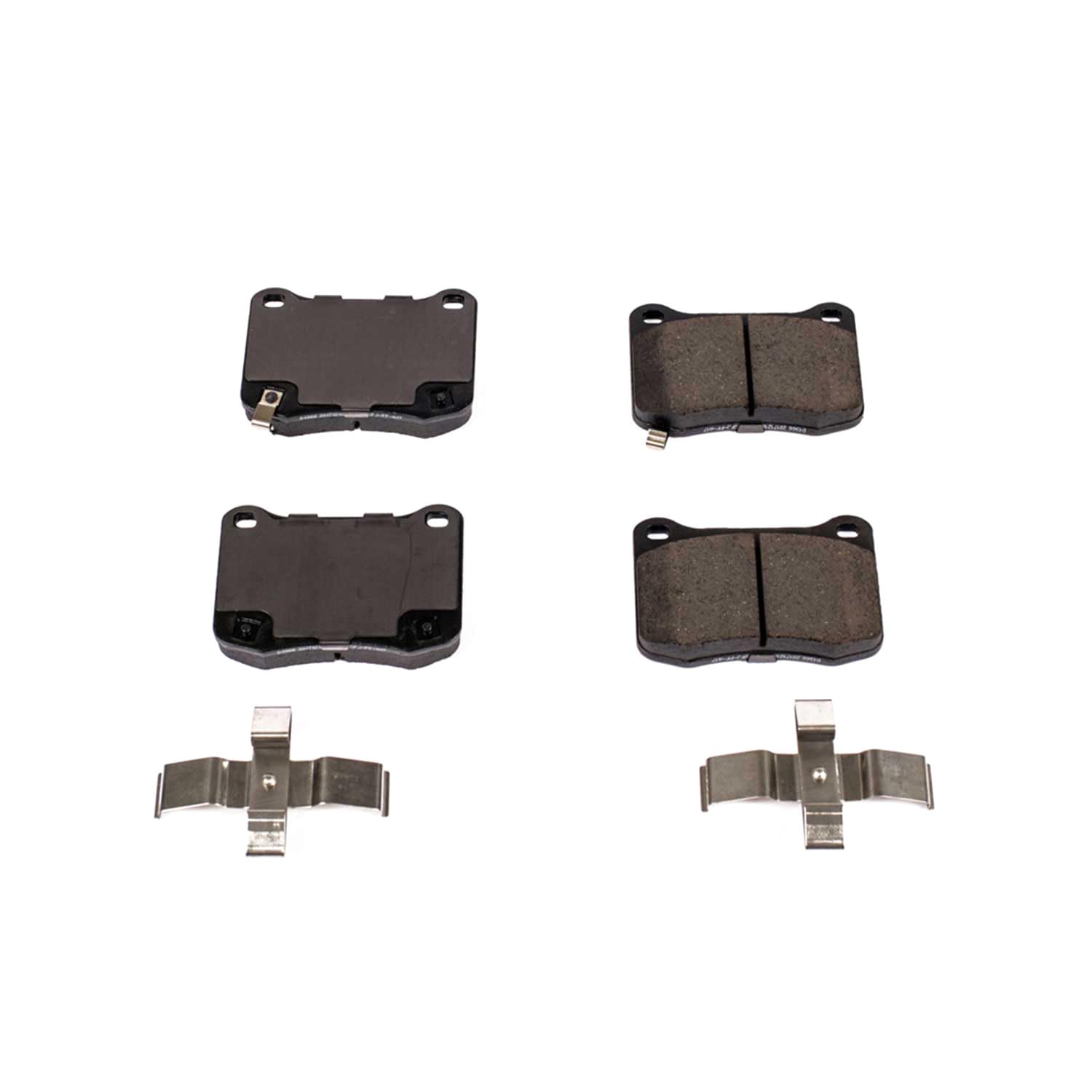 Rear Brake Kit Power Stop For Lexus IS F 2008-14 - Ceramic Brake Pads With Installation Hardware, 17-1366