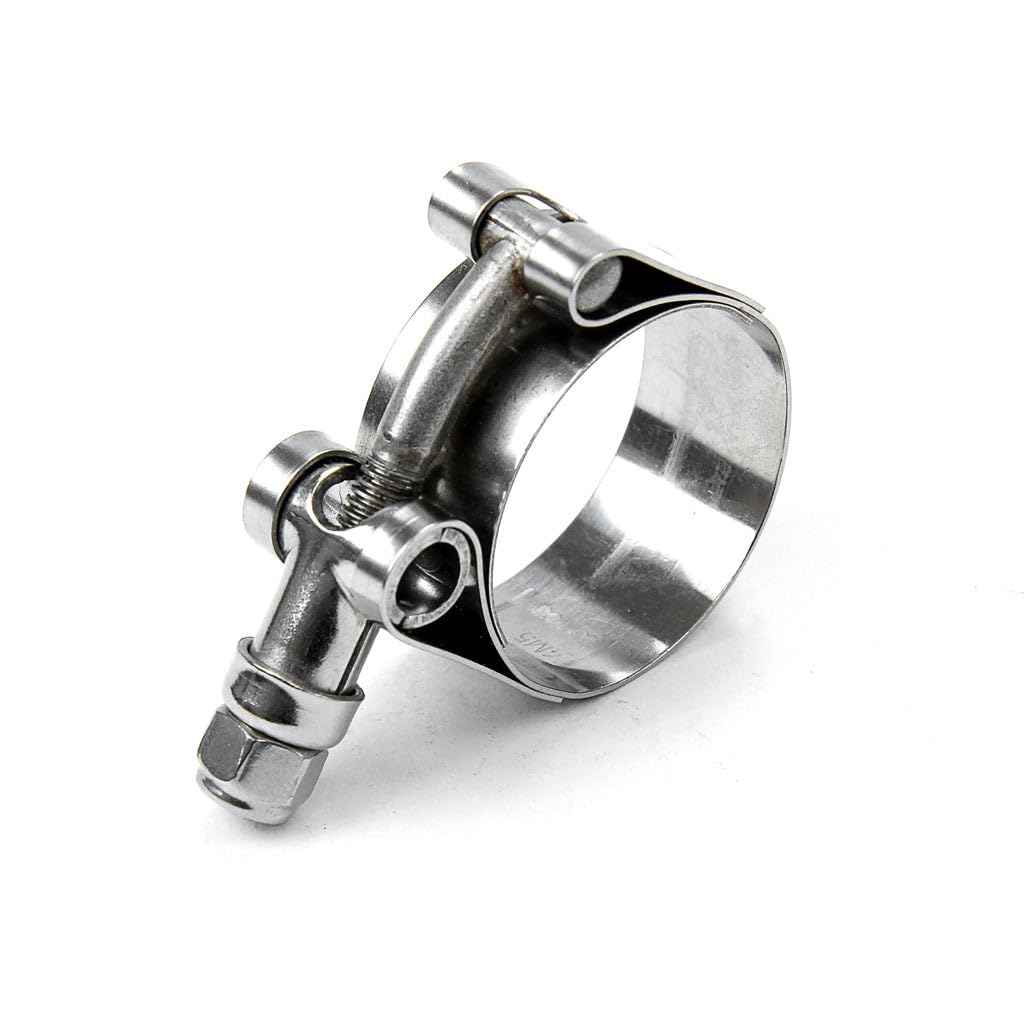 Stainless Steel HPS Performance T-Bolt Hose Clamp, Range: 1.25" - 1.46" (32mm-37mm) SSTC-32-37 Polish