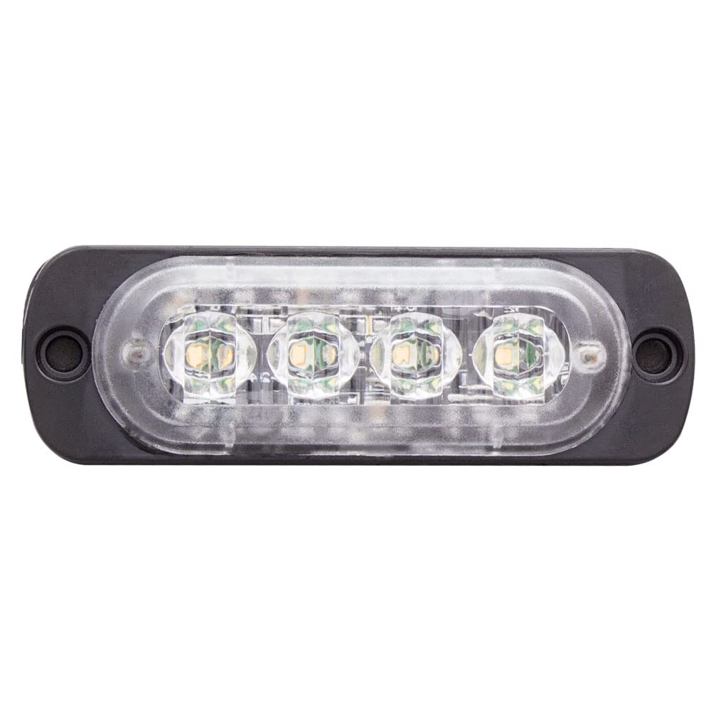 Lite Heise Marker Lights (4) 1.5 Watt - Amber - Municipality Series (HE-MULTE-4A)