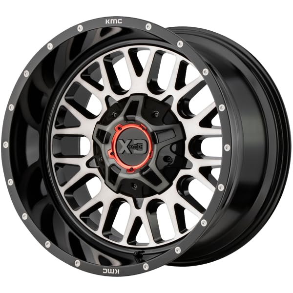 XD842 SNARE Black Wheel BY KMC WHEELS XD SERIES (20 x 9. inches /6 x 78 mm, 18 mm Offset)