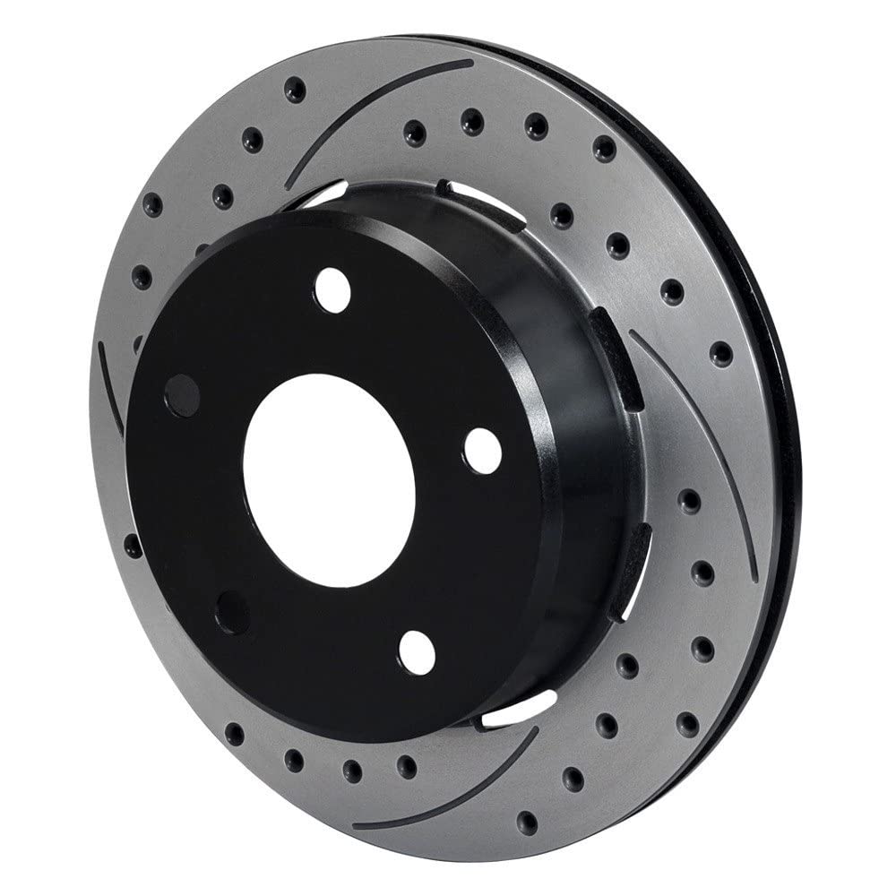 WILWOOD Rotor-1.91" Offset-SRP-BLK-Drill-RH 12.19 x .810 - 5 x 5.50 160-13336-BK