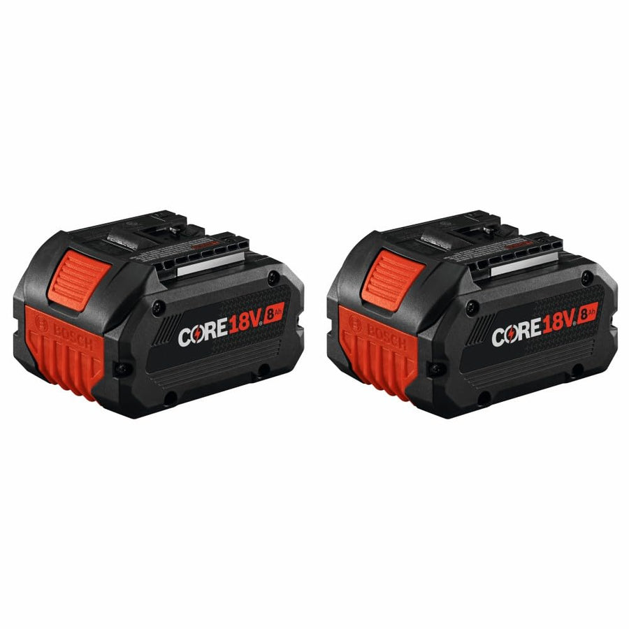 18V CORE18V® Lithium-Ion Bosch GBA18V80-2PK 8 Ah High Power Battery, 2-Pack