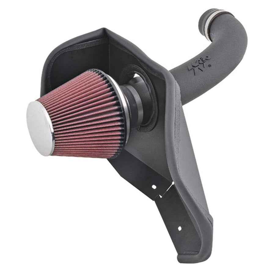 Cold Air Intake System K&N: High-Flow Air-Filter, Increase Performance & Horsepower: Compatible with 2007-2008 DODGE Dakota; 2007-2008 MITSUBISHI Raider, 57-1558