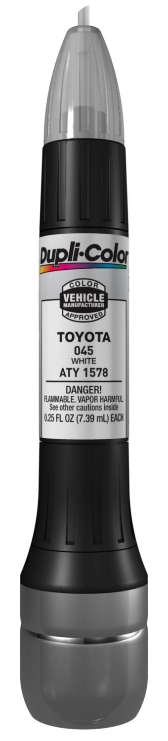 Dupli-Color Scratch Fix ATY1578 All-In-1 Exact-Match Automotive Touch-Up Paint – Toyota White – 0.25 oz. Paint Pen