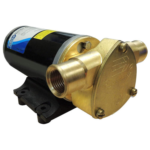 Jabsco Bronze Ballast King DC Pump with Deutsch Connector - No Reversing Switch - 15 GPM