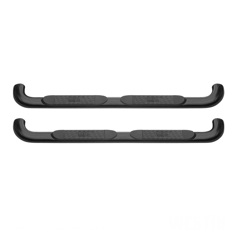 Platinum 4 Oval Nerf Step Bars Westin 21-4085 fits 2019-2023 Ram 1500 Crew Cab (Excl. Ram 1500 Classic) Black 1 Pair
