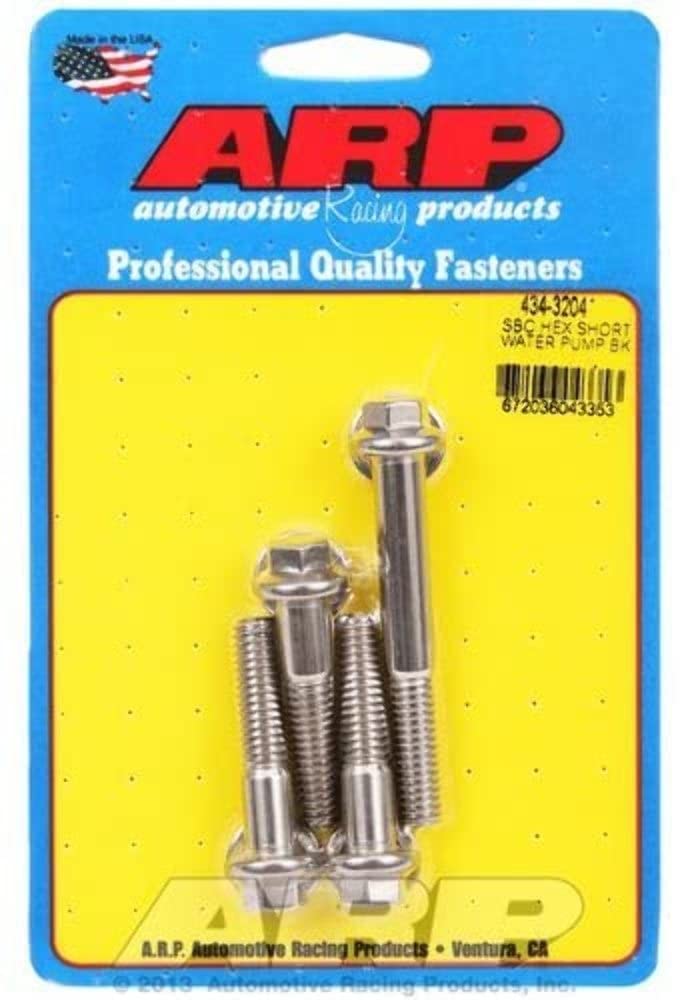 Water Pump ARP (434-3204) Bolt Kit