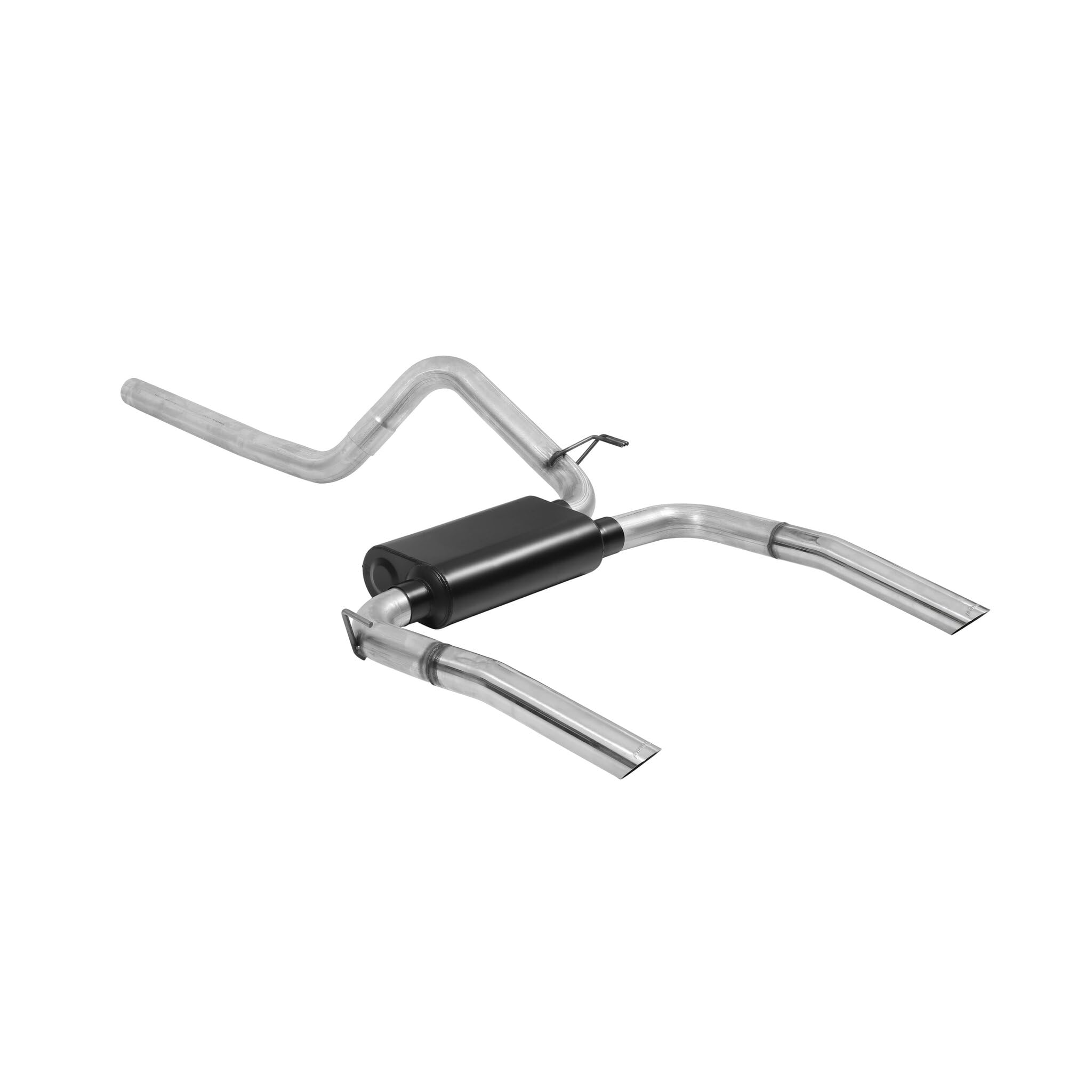American Thunder Flowmaster 17199 Cat-Back Exhaust Kit 3 Inch Aluminized Steel 3 Inch Angle Cut Polished 304 Stainless Steel Tips Compatible with 1998-2002 Chevy Camaro and Pontiac Firebird 5.7L