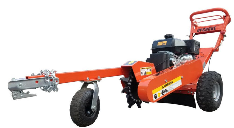 Detail K2 14 in. OPG888E 14 HP Gas Commercial Stump Grinder with Electric Start