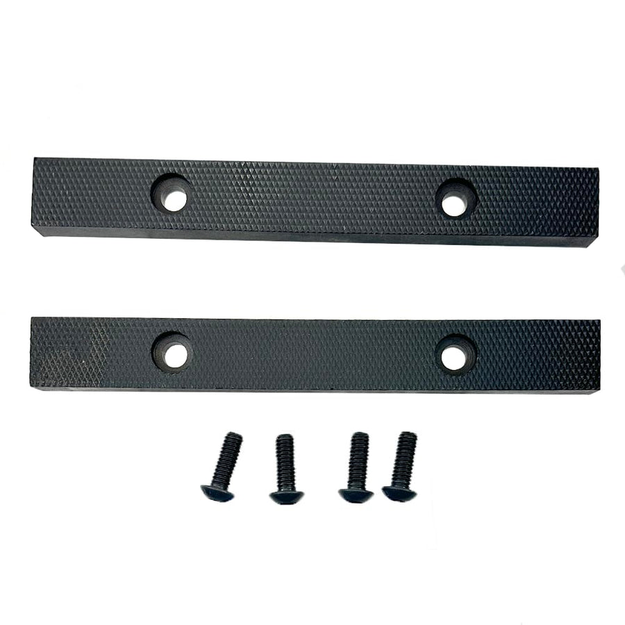 Set of Jet Tools Serrated Jaw Inserts w/ 4 Screws, 1780/80A, Boxed (2908100P)