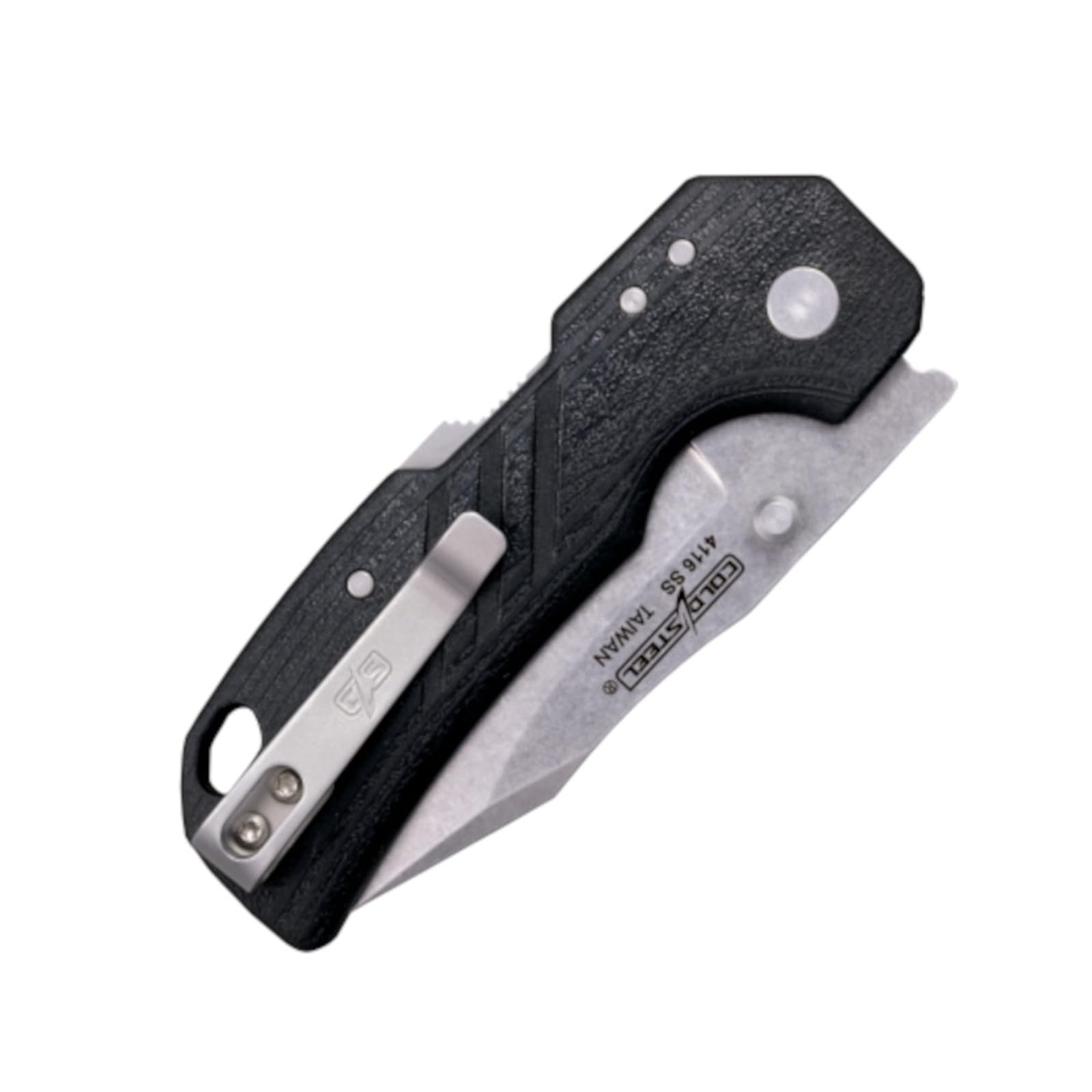 Cold Steel 2.5in Engage Steel 4116SS with GFN Handle and Atlas Lock Black