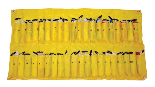International Code Signal Flag Set TAYLOR MADE PRODUCTS, 12" x 18", Durable Nylon Construction, Fade Resistant, Brass Grommets, Canvas Heading, Flags Only - 2020109305