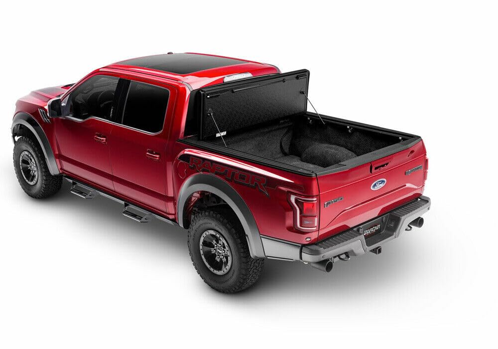 ArmorFlex UnderCover Hard Folding Truck Bed Tonneau Cover | AX42017 | Fits 2022 Toyota Tundra (w/o Trail Special Edition Boxes) 5' 7" Bed (66.7")
