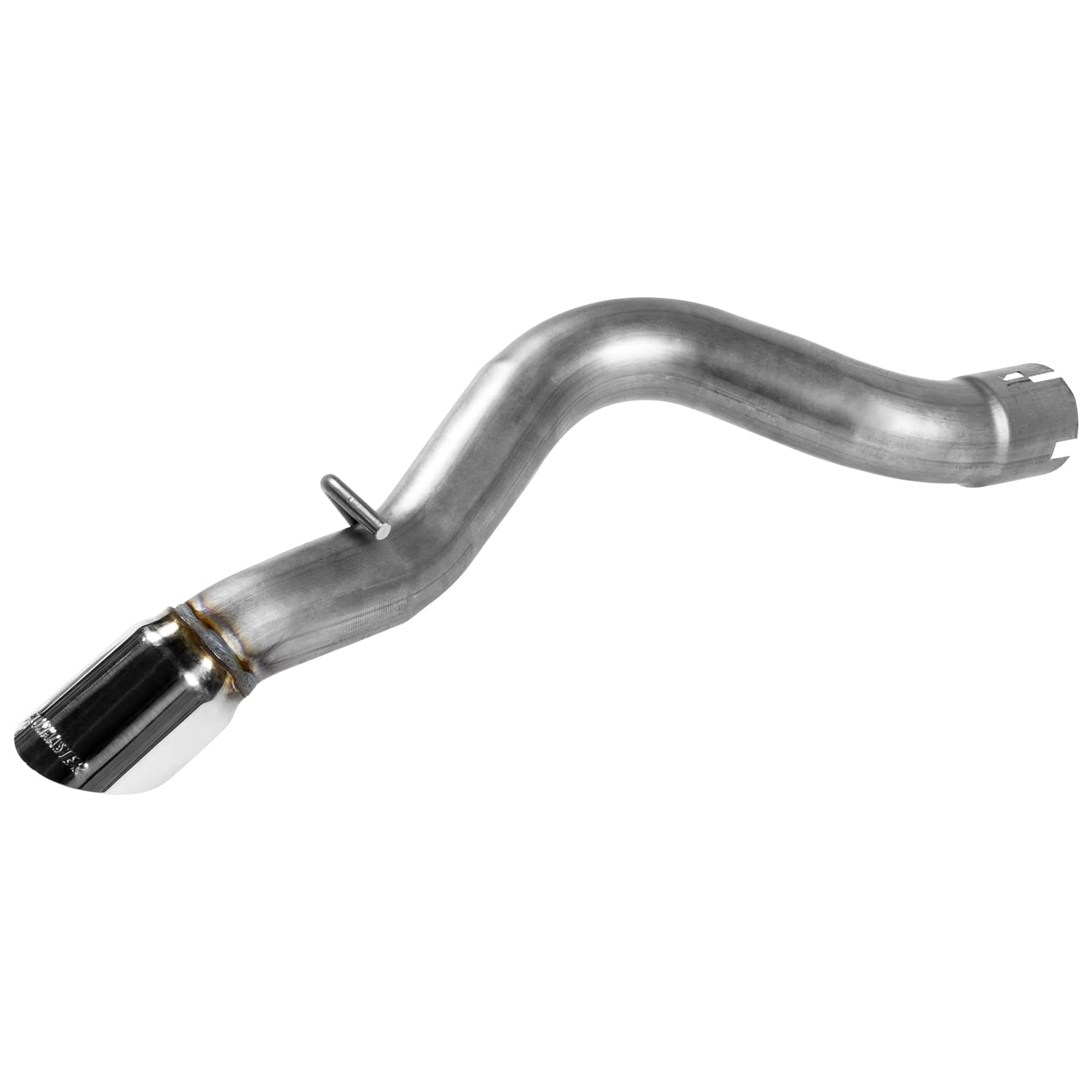 American Thunder Flowmaster 817837 Axle-Back Exhaust Kit without Muffler 2.5 Inch 409 Stainless Steel 3 Inch Polished 304 Tip Compatible with 2018-2024 Jeep Wrangler JL 2.0L Turbo 3.6L V6 2 & 4 door