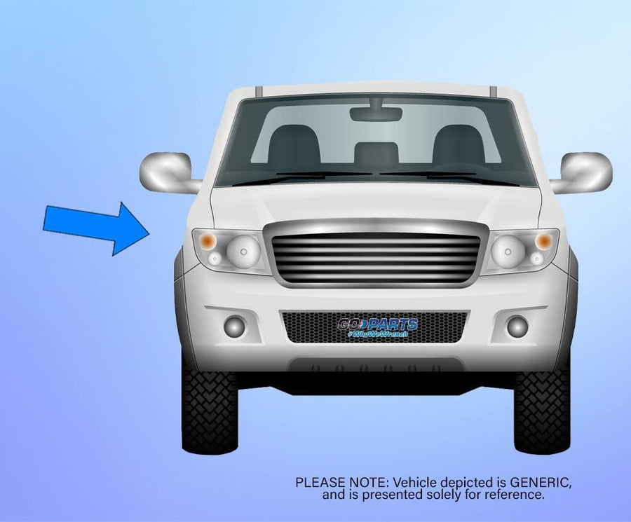 Go-Parts - Headlight Headlamp Assembly for 2009-2014 Ford F-150 Front - Right (Passenger) Replacement DL3Z 13008 A FO2503287 2010 2011 2012 2013