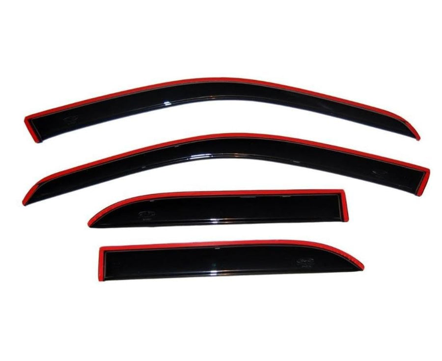 Auto Ventshade in-Channel Rain Guards for 1995-1997 Lincoln Town Car Sedan (Excludes Carriage Roof) | Window Vent Visors, Smoke, 4 pcs. - 94838