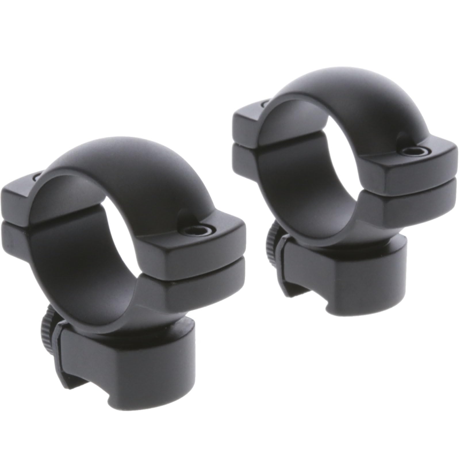 Lightweight TRUGLO Scope Rings | Tactical Hunting Shooting Versatile Durable Aluminum Mounting Accessory for 1" Tube Scope | for Rimfire/Airgun Rails | Medium (2 Screws per Ring)