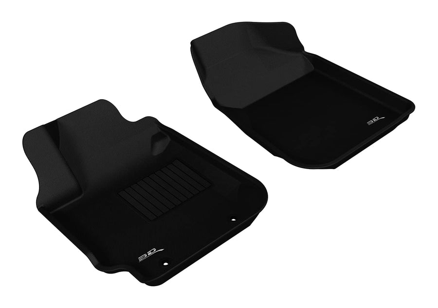 Kagu 3D MAXpider Floor Mat (Black) Compatible with Toyota Matrix 2003-2008 - Front Row