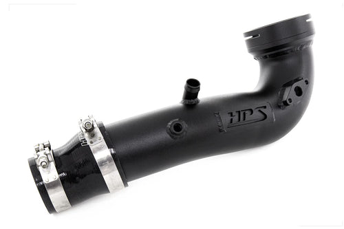 Black HPS Intercooler Cold Charge Pipe Turbo Boost Compatible for BMW 11-16 535i xDrive 11-17 535i GT 11-19 X6 12-19 640i 11-18 X5 13-15 740i 740Li 12-16 Activhybrid 5 13-15 Activhybrid 7, 17-127WB