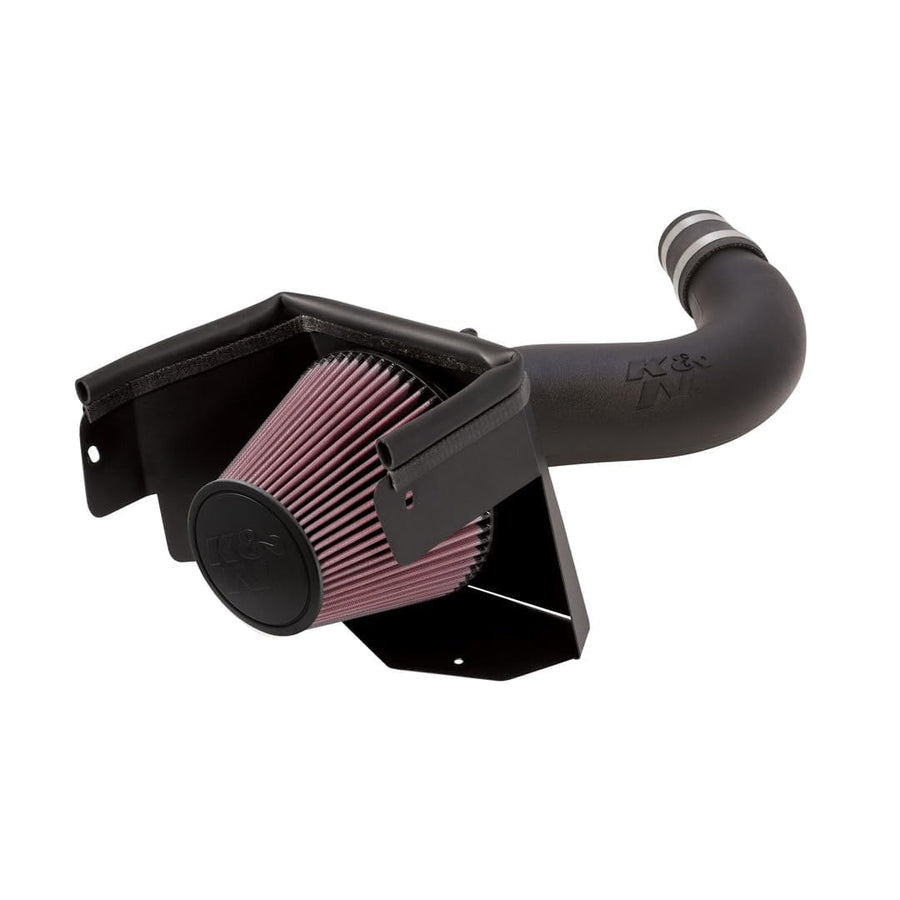 Cold Air Intake System K&N: High-Flow Air Filter, Increase Performance & Towing: Compatible with 2007-20011 JEEP: Wrangler, Wrangler III, 57-1553