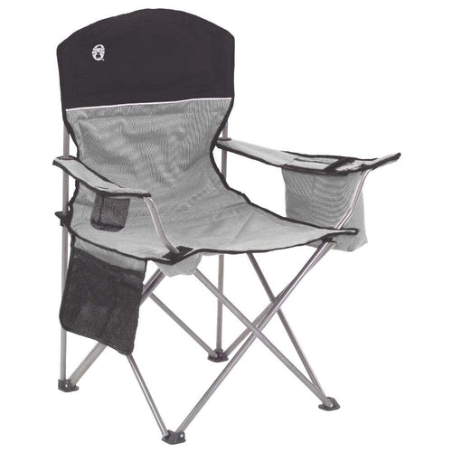 Oversized Portable Quad Deck Chair W/Cooler - Black/Grey 2000020256 (2000003082)