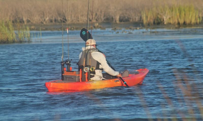 Wilderness Systems Tarpon 120 - Fishing Kayak Sit on Top - Premium Angler Kayak - Adjustable and Designed Seat - 12.3 ft - Sunset