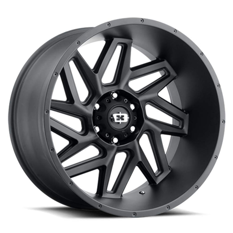 Off-Road Vision Spyder Custom Wheel - Series 361 - Satin Black - 20" x 9", 10 Offset, 5x127 Bolt Pattern, 78.1mm Hub