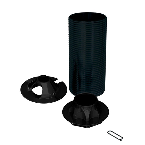 QA1 Coil-Over Kit CK2671 - 5 in OD Spring - 3 in Shock - 7 in Sleeve - Aluminum - Black Anodized - 7 in Stroke 26 Series Shocks - Kit