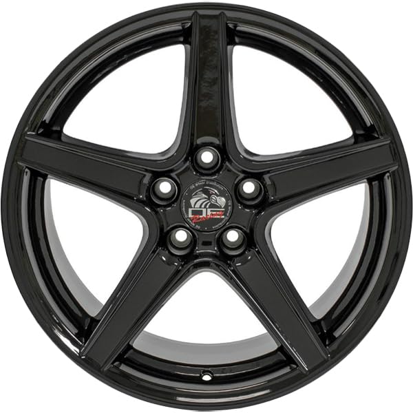 FR06B OE Wheels 18" Replica Wheel Fits Ford Mustang Saleen Rim 18x10 Black Wheel