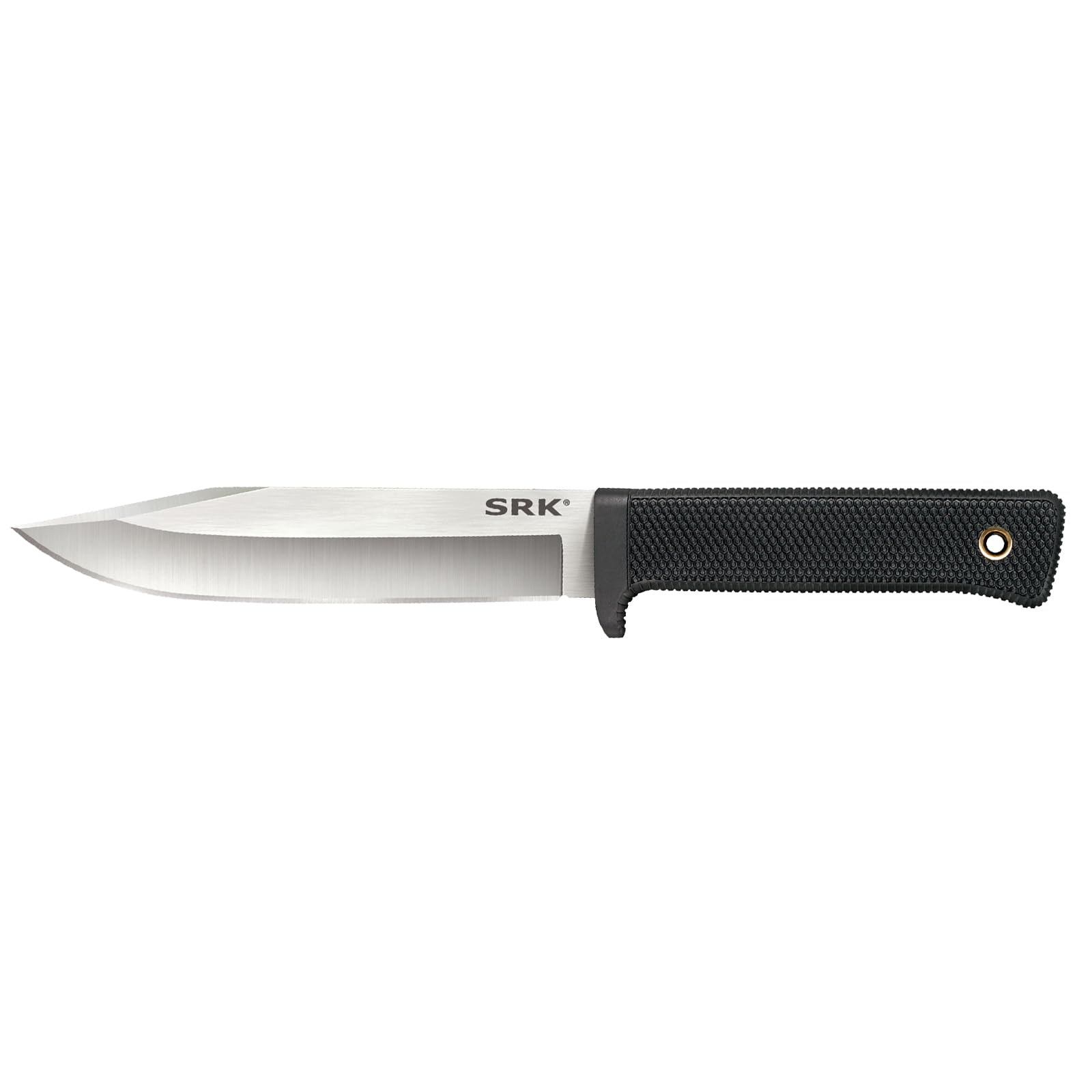 6" COLD STEEL SRK CPM 3V Clip Point Razor-Sharp Blade 4.75" Durable Kray-Ex Handle Tactical Fixed Blade Knife w/Secure-Ex Sheath