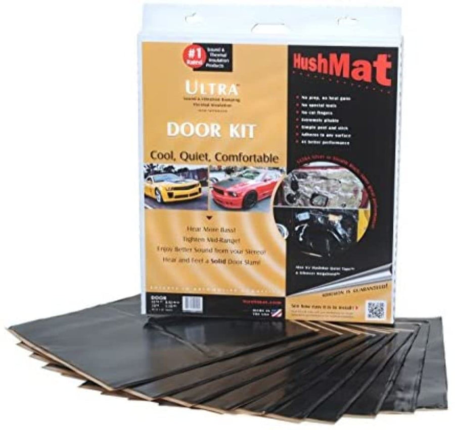 Sound and Thermal Insulation Kit HushMat 599003 (2015 Sprinter 2500 Cabin Doors)
